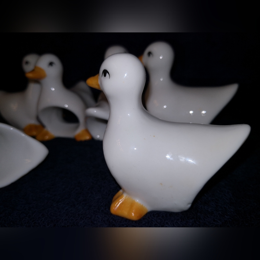 SALE Duck Napkin Rings - Picture 6 of 16